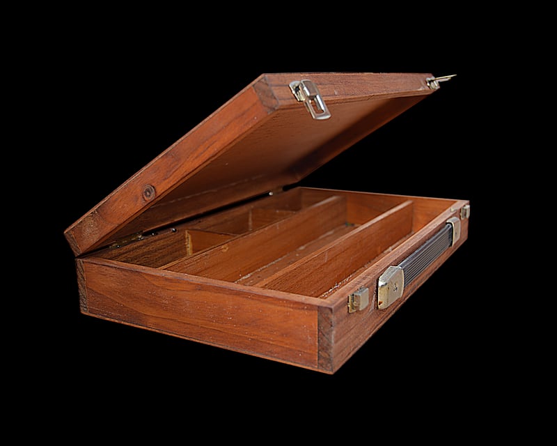 Wooden Crate Planter